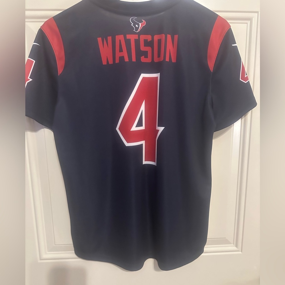NFL Houston Texans Navy and Red Jersey